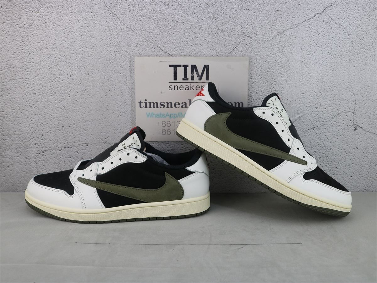 PK Batch Travis Scott x Air Jordan 1 Low OG WMNS Olive DZ4137 106